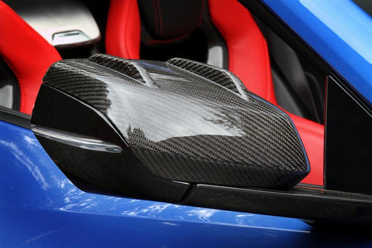 C8 - 2020-2024 CONCEPT8 CARBON FIBER MIRROR CAPS - PAIR (ND)