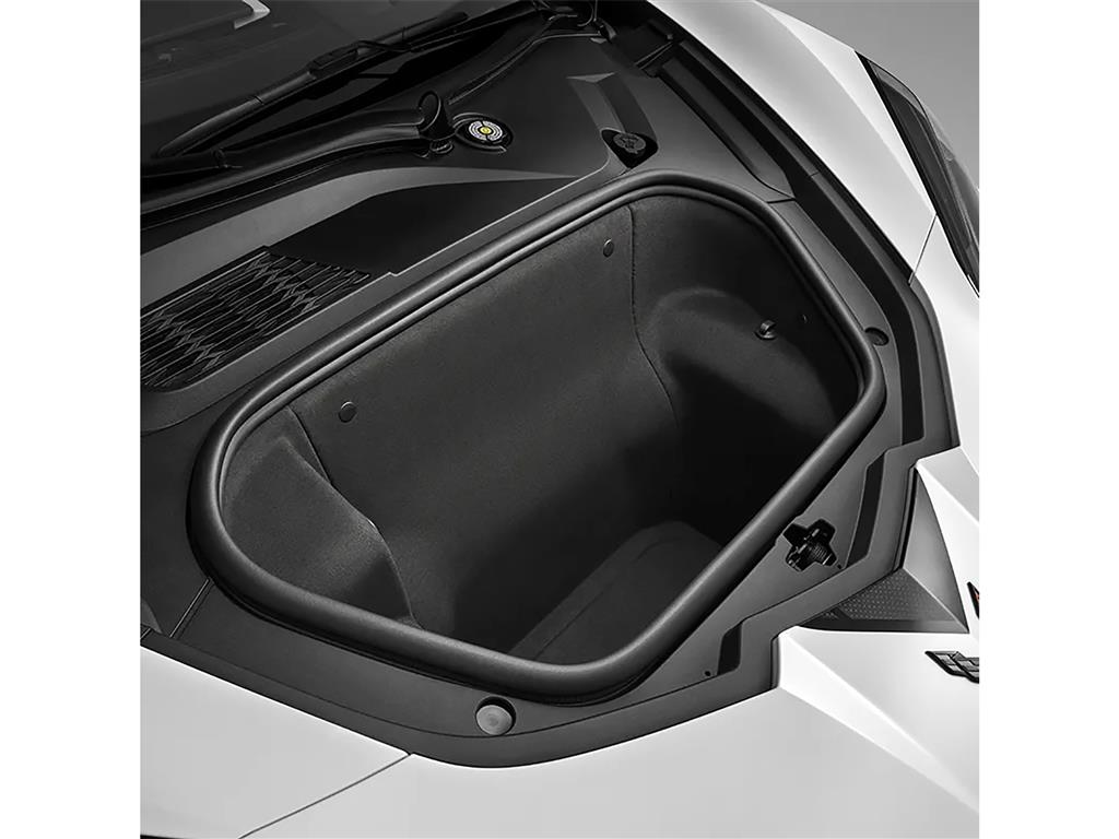 C8 - 2020-2024 BLACK SUEDED MICRFIBER COUPE TRUNK TRIM PANEL KIT